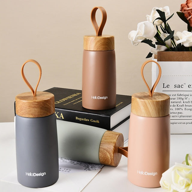 Organic Bamboo Mug with Lid