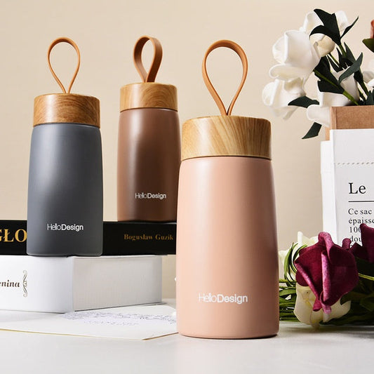 Organic Bamboo Mug with Lid